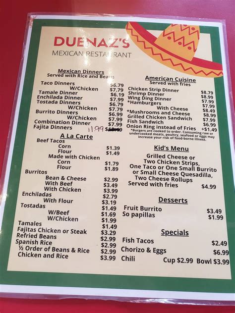 duenaz's mexican restaurant photos We would rate it as good as any restaurant in Mexican Town